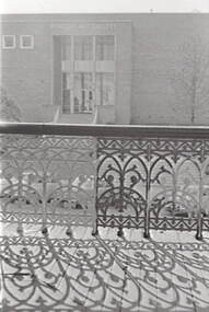 Negative - Atkinson Building Bendigo - Verandah - Art Gallery, Allan Doney, 1950 -1970