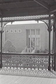 Negative - Atkinson Building Bendigo - Verandah - Art Gallery, Allan Doney, 1950 -1970