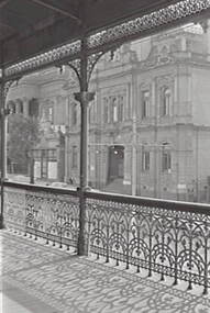 Negative - Atkinson Building Bendigo - Verandah - ANA Hall - Masonic Hall, Allan Doney, 1950 -1970
