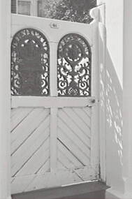 Negative - Iron Lacework - Gate Insert - Face, Allan Doney, 1950 -1970