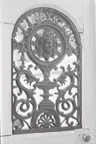 Negative - Iron Lacework - Gate Insert - Face, Allan Doney, 1950 -1970
