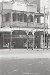 Negative - Iron Lacework - Verandah - Bridgland - Little Paris, Allan Doney, 1950 -1970