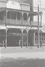 Negative - Iron Lacework - Verandah - Bridgland - Little Paris, Allan Doney, 1950 -1970