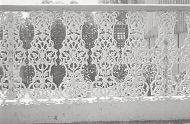 Negative - Iron Lacework - Fence, Allan Doney, 1950 -1970