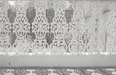 Negative - Iron Lacework - Fence, Allan Doney, 1950 -1970