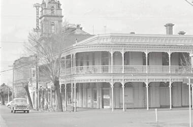 Negative - Iron Lacework - Niagara Hotel - School of Mines Bendigo, Allan Doney, 1950 -1970