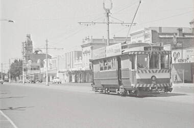 Negative - McCrae Street Bendigo - Gas and Fuel - School of Mines Bendigo, Allan Doney, 1950 -1970