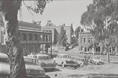 Negative - Atkinson Building Bendigo - Art Gallery - Trades Hall, Allan Doney, 1950 -1970