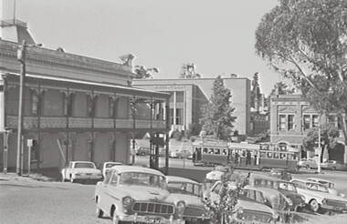 Negative - Atkinson Building Bendigo - Art Gallery - Trades Hall, Allan Doney, 1950 -1970