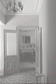 Negative - House Interior - Hall - Lounge Room - Fireplace, Allan Doney, 1950 -1970