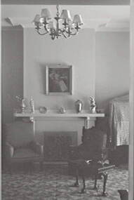 Negative - House Interior - Lounge Room - Fireplace, Allan Doney, 1950 -1970