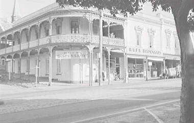 Negative - Atkinson Building Bendigo - BUFS, Allan Doney, 1950 -1970