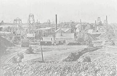 Negative - Mine Bendigo - Duchess Tribute - Buildings - Poppet Heads, Allan Doney, 1950 -1970
