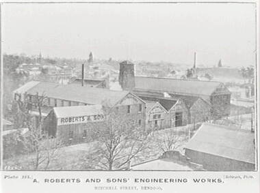 Negative - Roberts and Son Engineering Works, Allan Doney, 1950 -1970