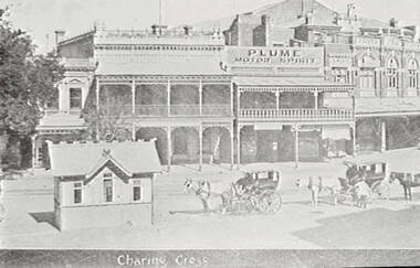 Negative - Charing Cross - Bendigo Businesses - Lyric Theatre - Coach House, Allan Doney, 1950 -1970