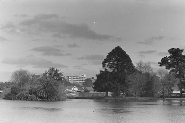 Negative - Lake Weeroona Bendigo - Hospital, Allan Doney, 1950 -1970