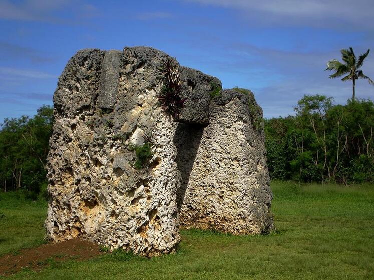Large standing stone