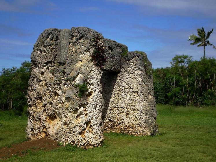 Large standing stone