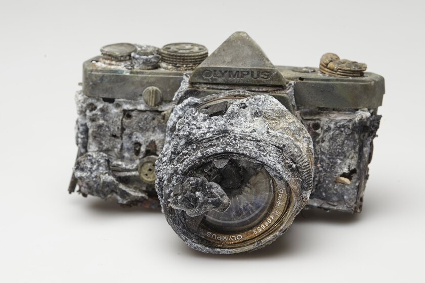 Burnt camera