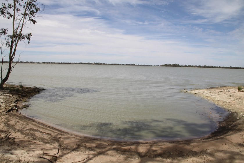 Lake from shore