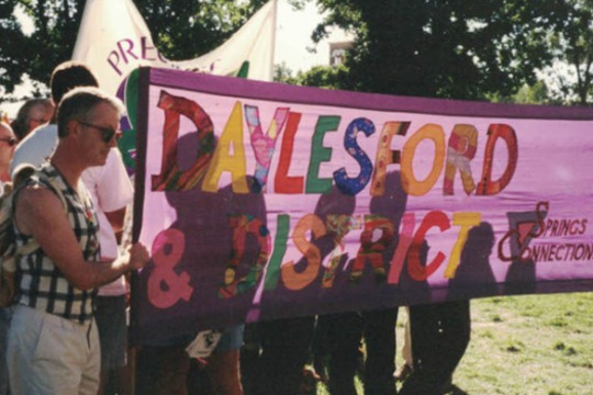 'Daylesford and District' float in Pride March
