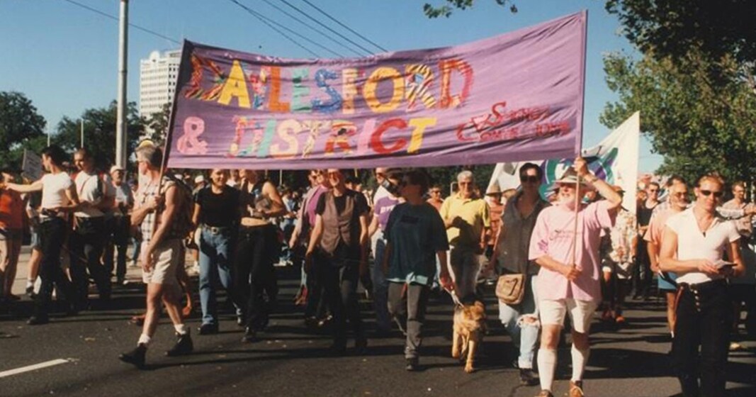 Springs Connections 'Daylesford and District' float in Pride March
