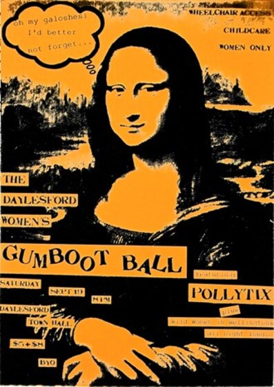 Flyer from an early Women's Ball in Daylesford