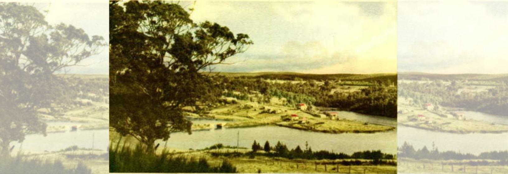 Panorama over Lake Daylesford