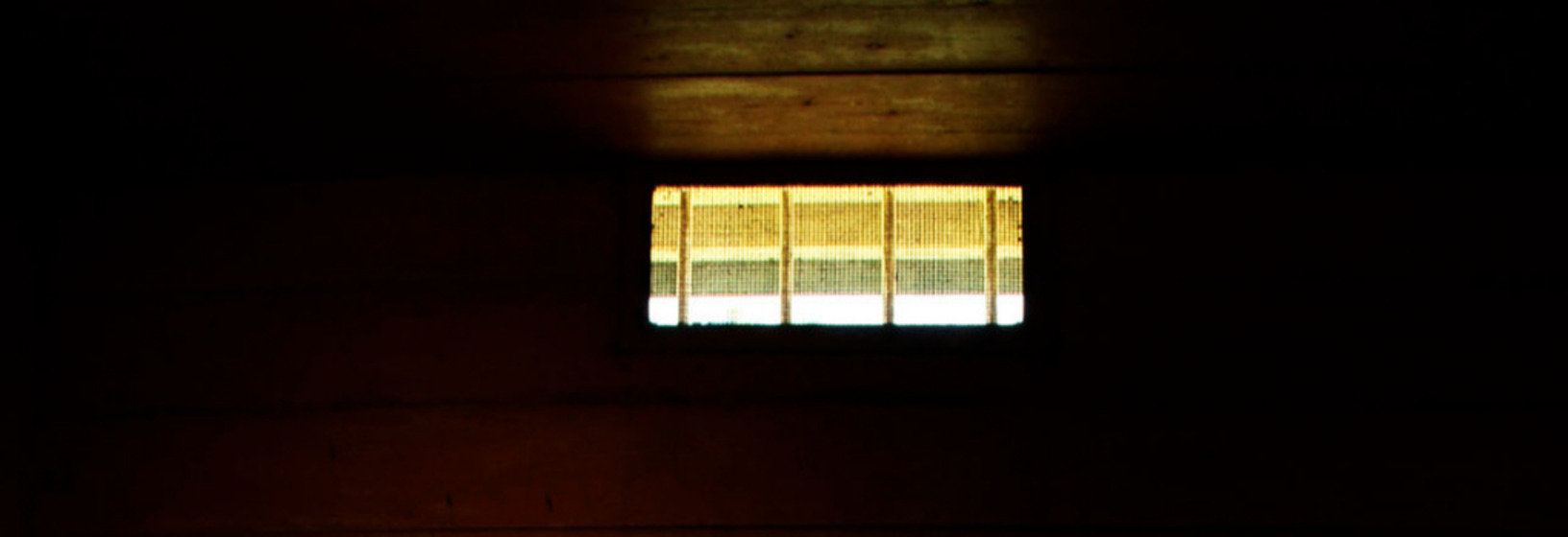 inside lock up looking toward window