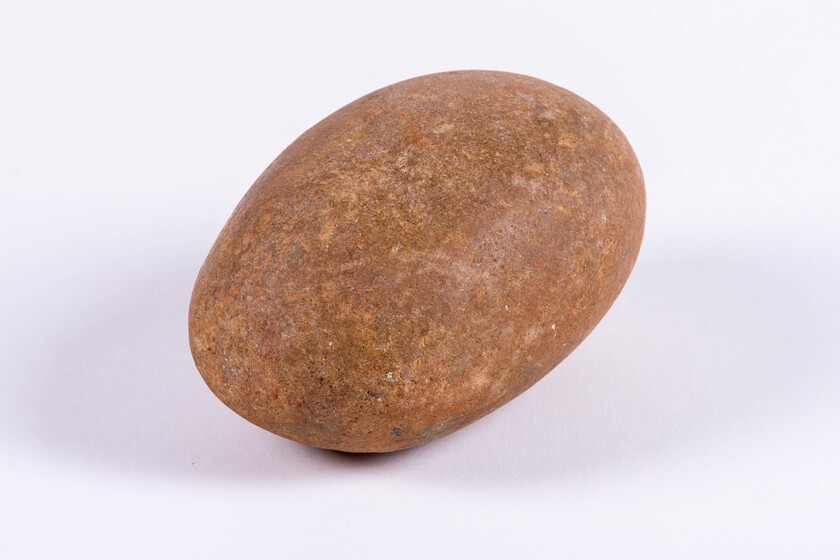 large oval-shaped stone