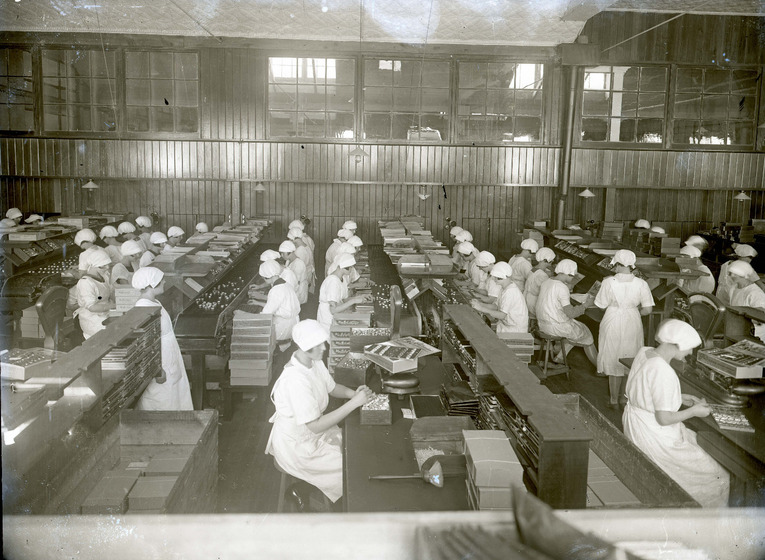 Women working in factory