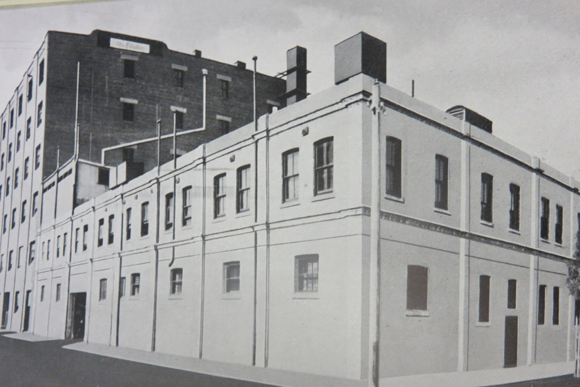 Factory building exterior
