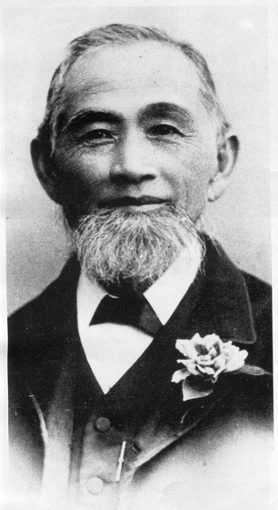 Portrait of a man with a beard