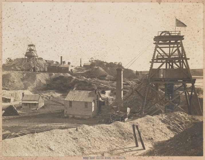 Buildings and structures outside a mine