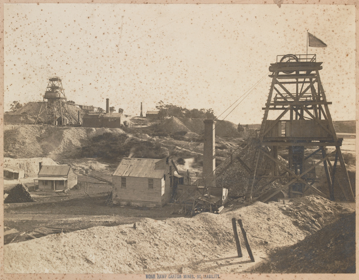 Buildings and structures outside a mine
