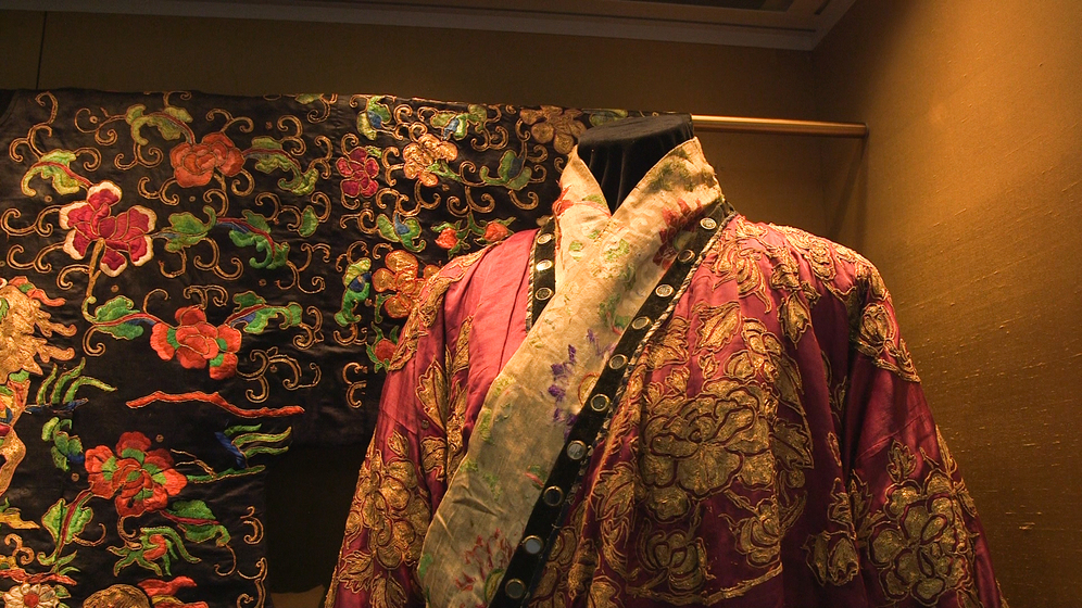 Chinese jacket on a mannequin