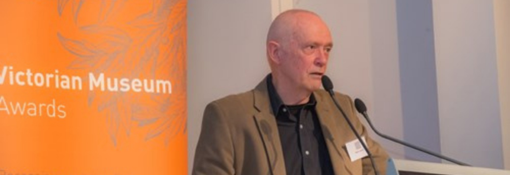 Martin Hallett at Victorian Museums Awards