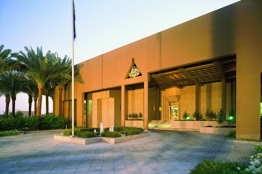 Exterior of a building