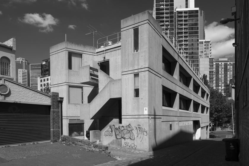 Exterior of a building