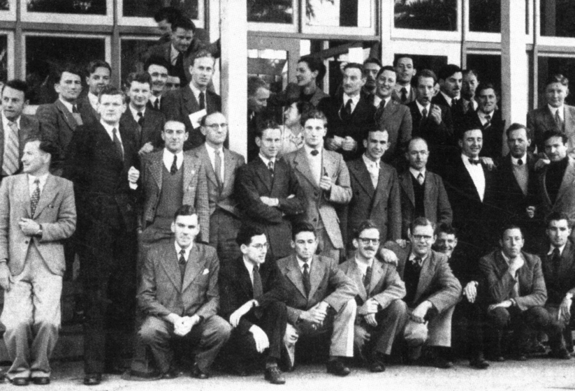 Group of students gathered for graduation photo