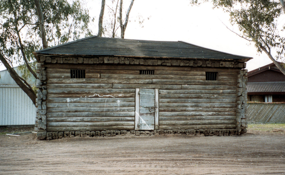 Old wooden prison
