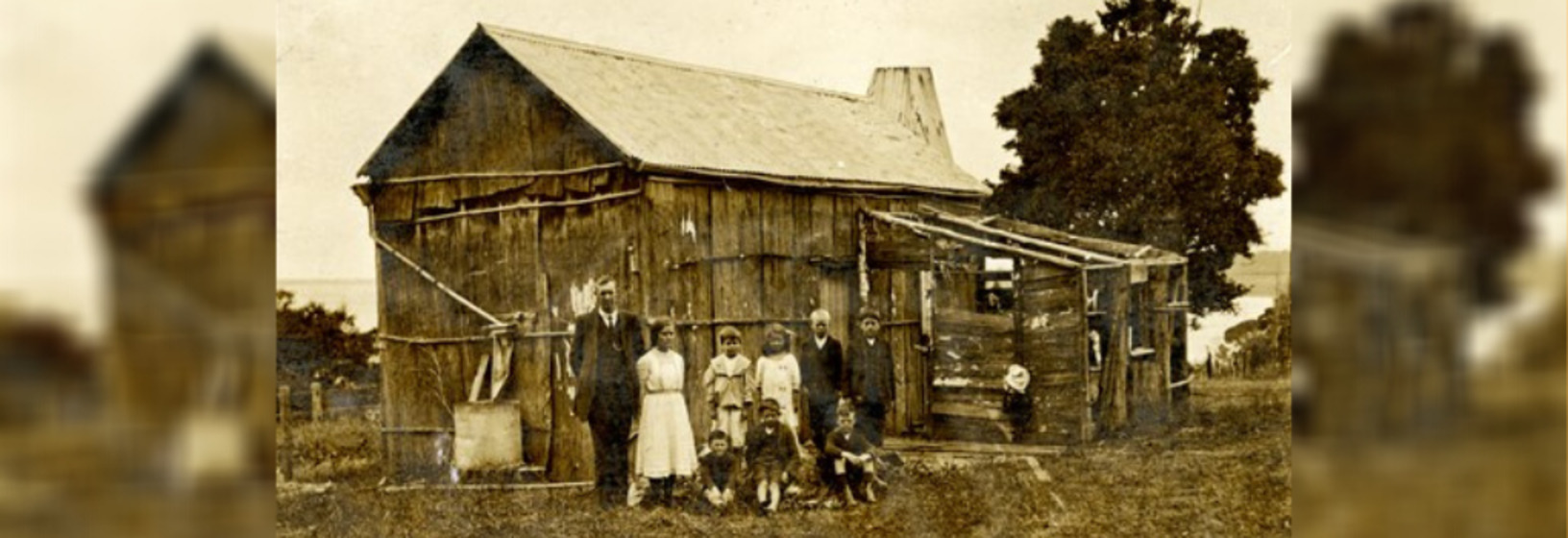 Teacher Clement Baker with his pupils at Mallacoota State School