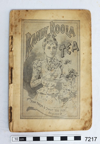 Sketch of a woman on cover of book