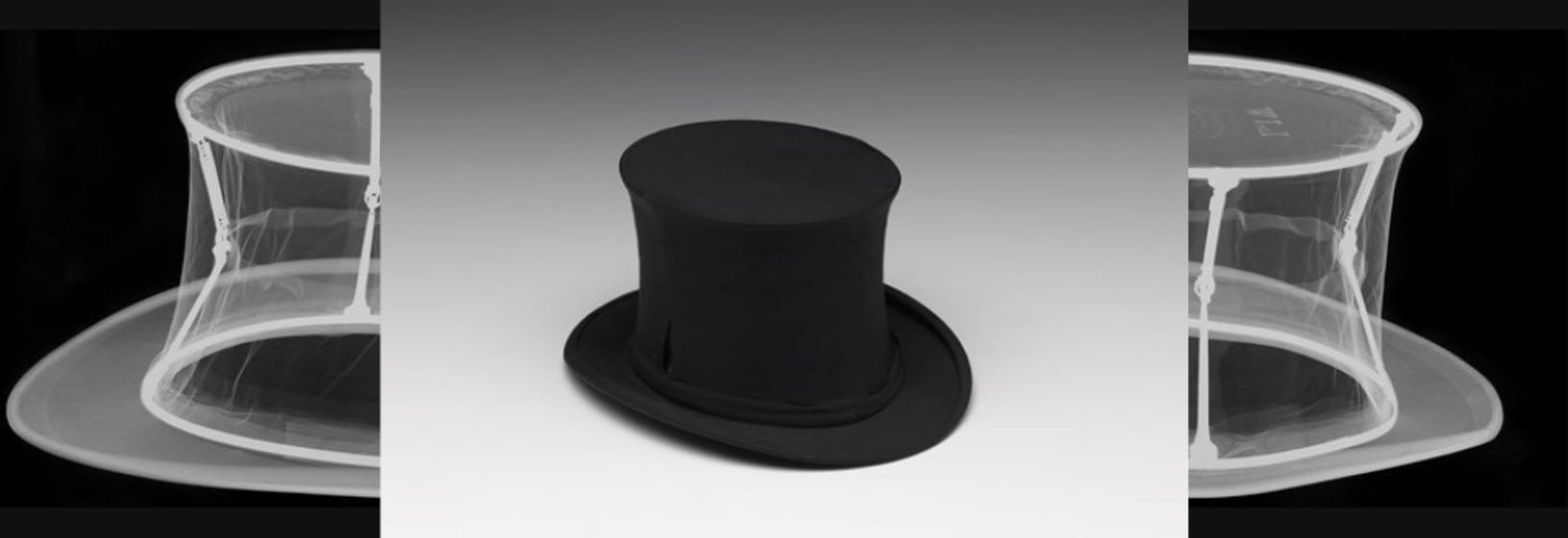 collage of a London Opera hat