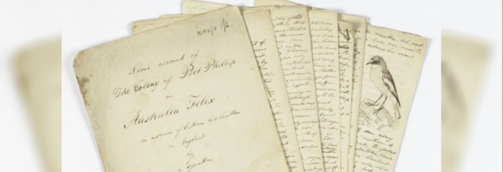 collection of papers lie face down
