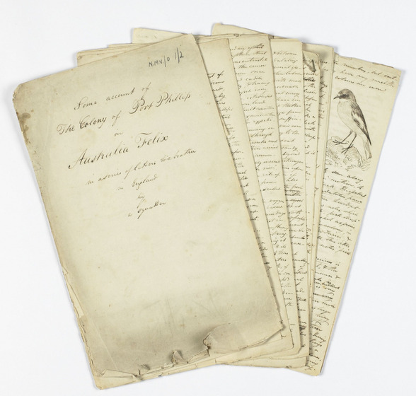Several pages handwritten in brown ink on cream paper with illustrations throughout.