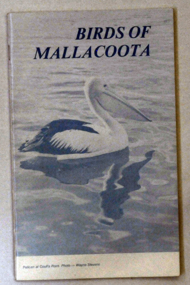 Book cover with pelican in water