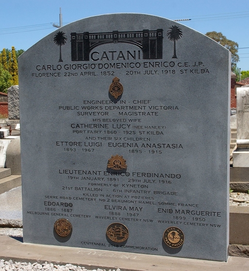 Photo of a headstone