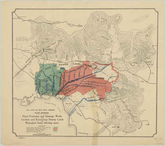 a map of swamp lands