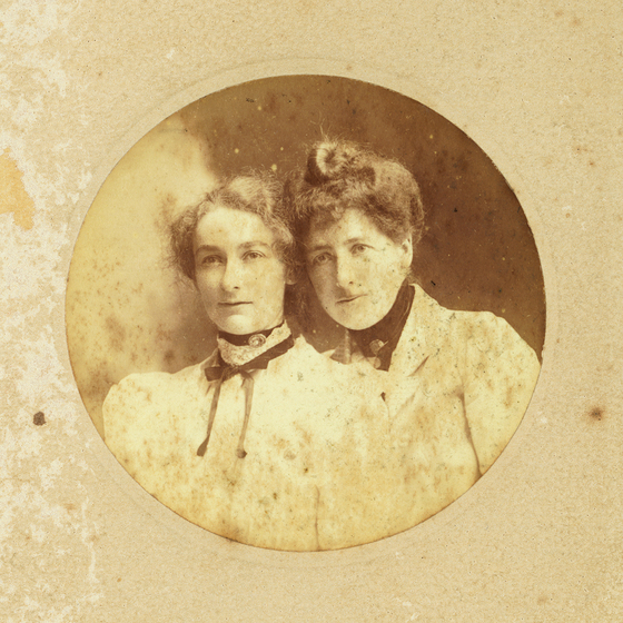 Portrait of two women